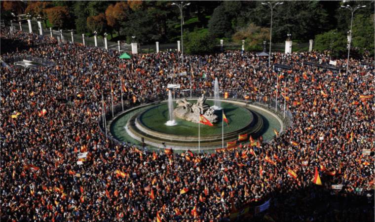 Biggest protest in Spain against Catalan amnesty law draws 170,000
