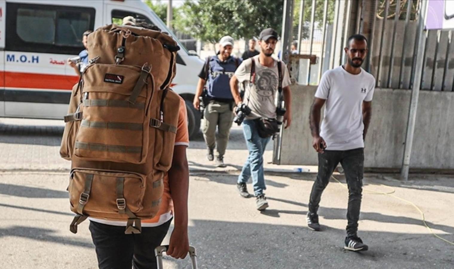 Turkish and TRNC citizens among 87 evacuated to Egypt from Gaza