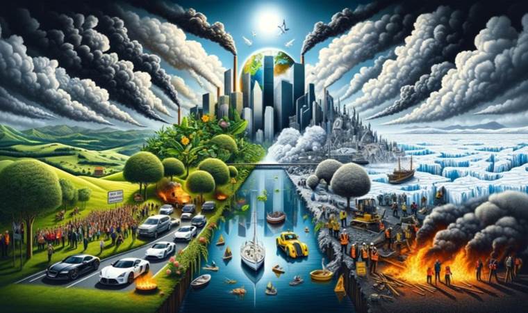 The climate crisis: A stark contradiction