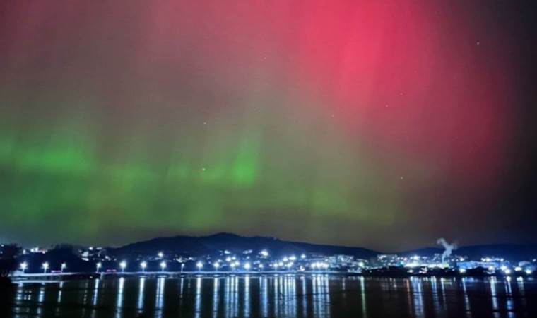 The Northern Lights were also seen in Turkey
