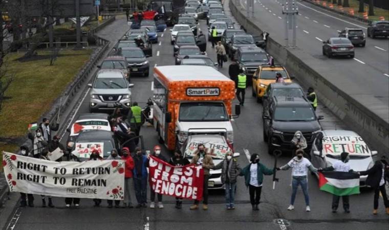 Dozens arrested in pro-Palestinian protests at two major US airports