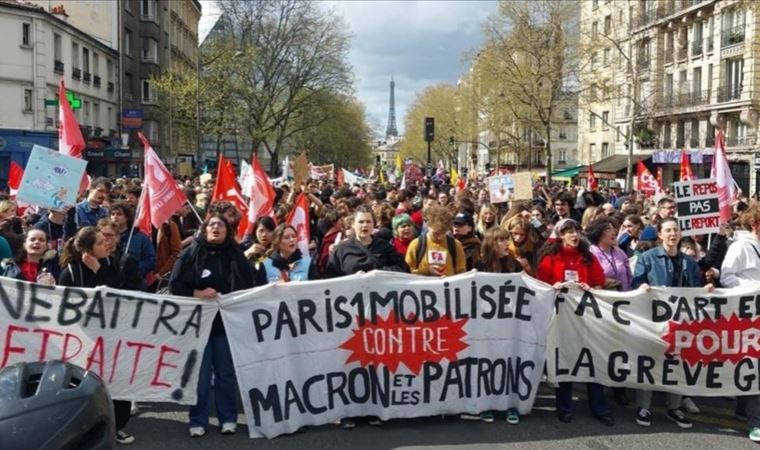 Clashes as new wave of pension protests sweeps France