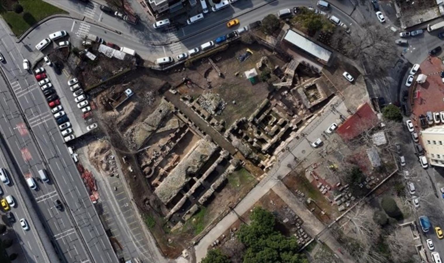 Remains of 1,500-year-old church unearthed in Istanbul