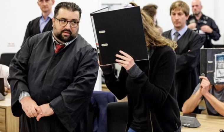 German row over jail term for woman who attacked neo-Nazis
