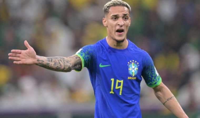 Manchester United's Antony dropped from Brazil squad