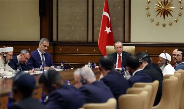 The Turkish president welcomes members of the US Muslim council