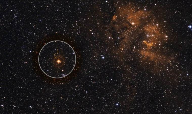 One of the galaxy's largest stars is dimming