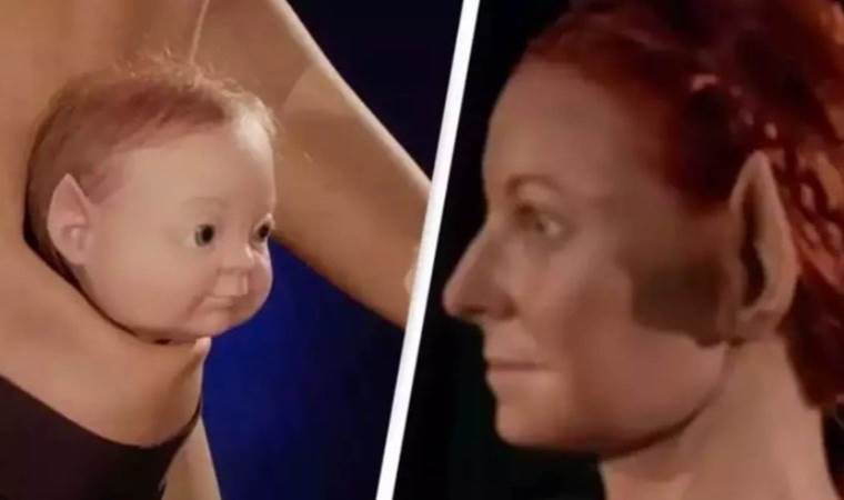 Spooky 'perfect human body' design by scientist
