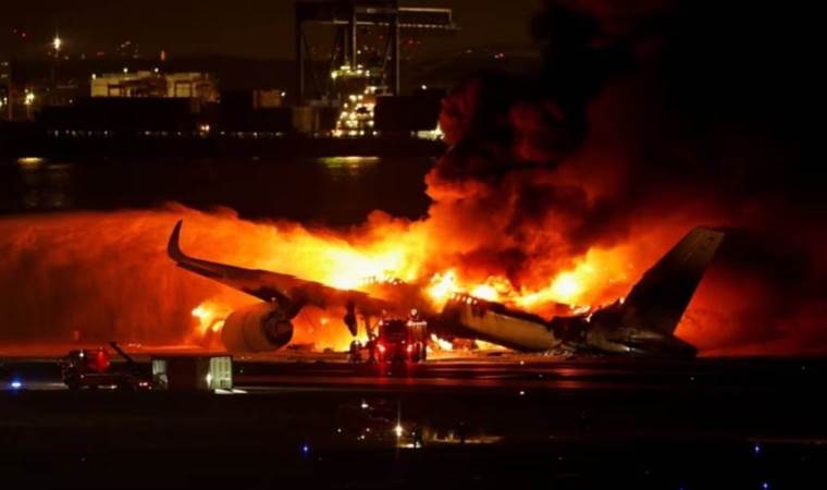 Tokyo airport tragedy: Japan Airlines plane collides, catches fire