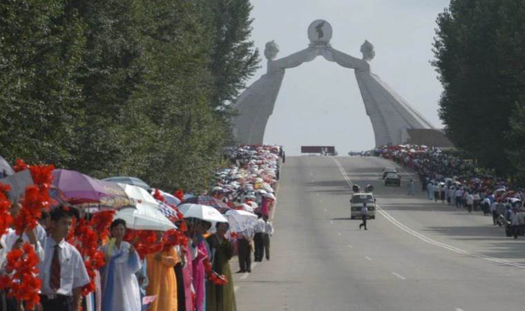 North Korea dismantles monument symbolizing unity with South