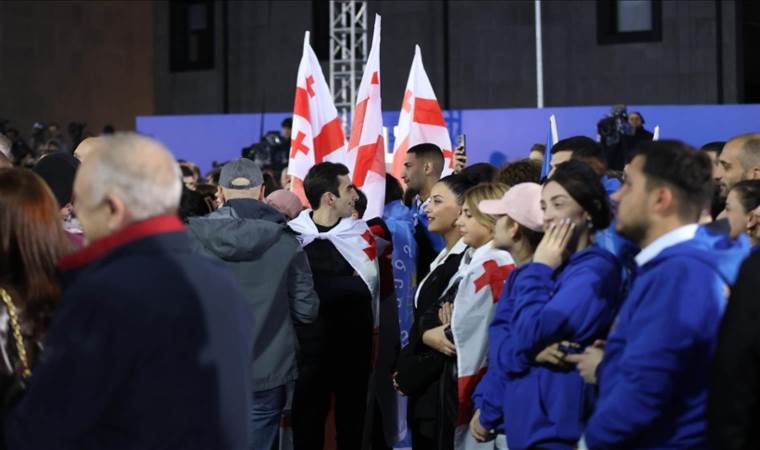 Georgia's ruling party named winner of parliamentary election with almost all votes counted