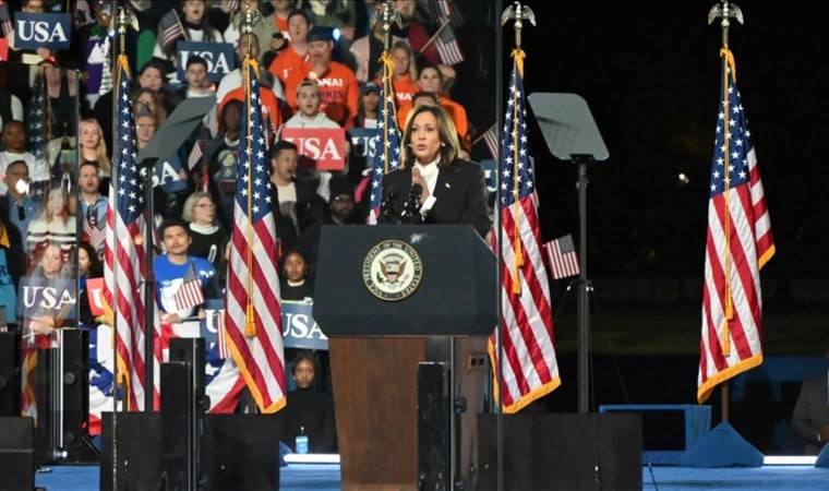 Harris offers 'different path' from Trump in closing message