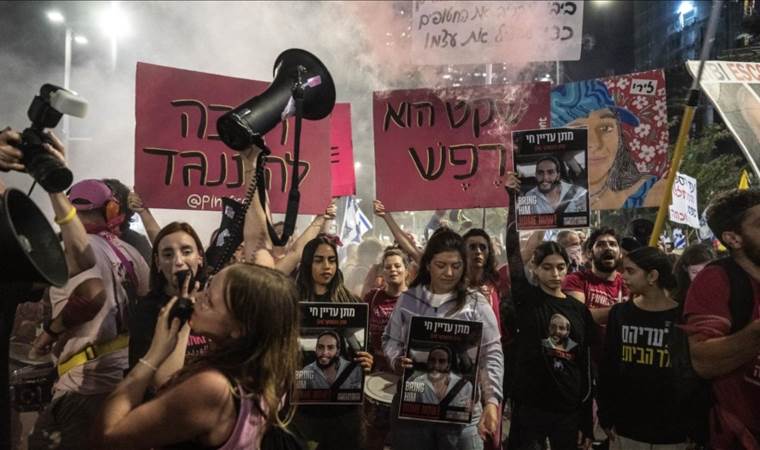 Thousands protest in Israel to demand hostage swap deal with Palestinians