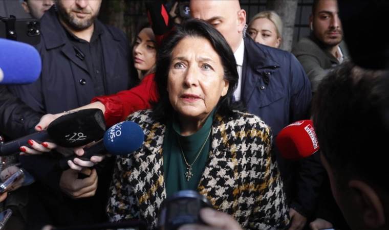 Georgia's president says only way out of crisis is new parliamentary elections