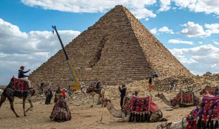 Restoration debate swirls around 4,500-year-old pyramid in Egypt
