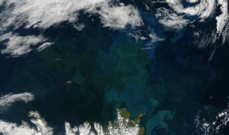 NASA study: Climate change alters ocean colors
