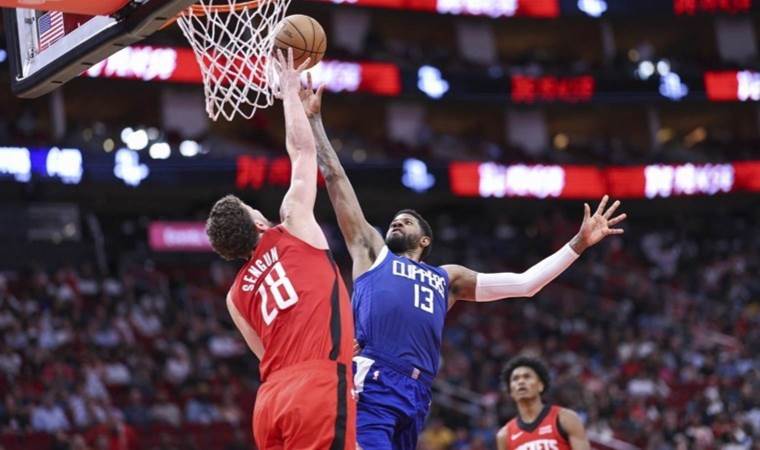 Rockets fall despite Şengün's career high in clash with Clippers