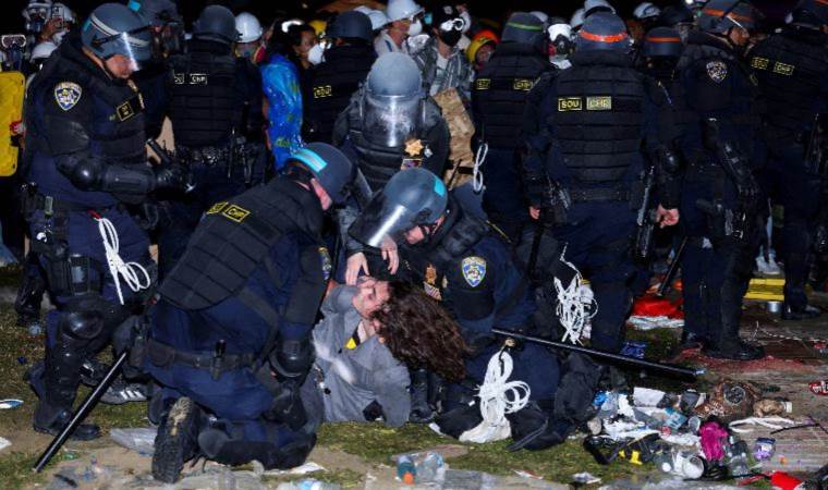 California police move in to dismantle pro-Palestinian protest camp at UCLA