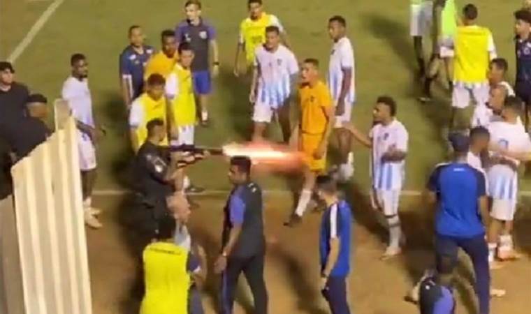 Police shoots footballer in the leg