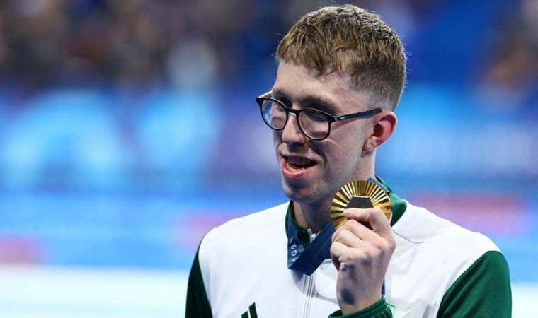 Daniel Wiffen wins gold with Olympic Record