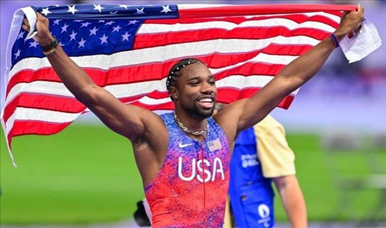 US sprinter Noah Lyles wins Olympic men's 100-meter gold at Paris 2024