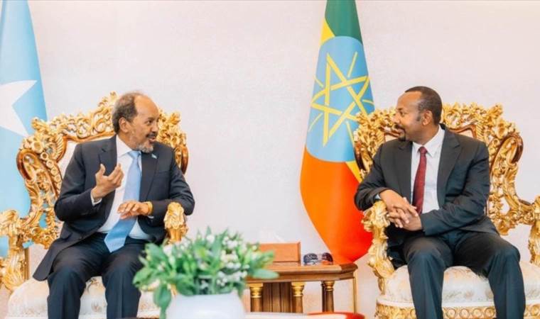 Somali president visits Ethiopia in first trip since bilateral disputes resolved by Ankara-brokered agreement