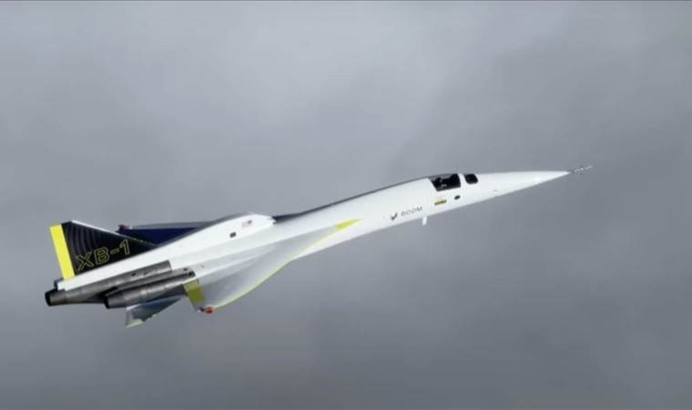 Boom Supersonic's jet breaks sound barrier in test flight