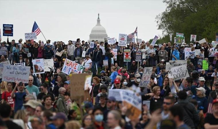 Nationwide rallies in US oppose Trump administration policies