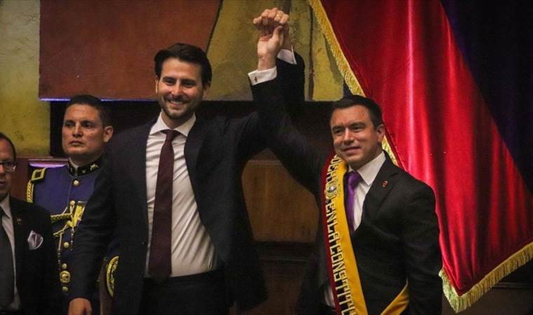 Daniel Noboa sworn in as Ecuador’s new president