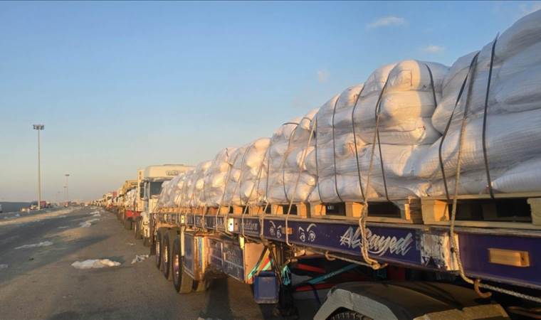 Aid trucks resume flow from Egypt to Gaza via Rafah crossing for 3rd consecutive day