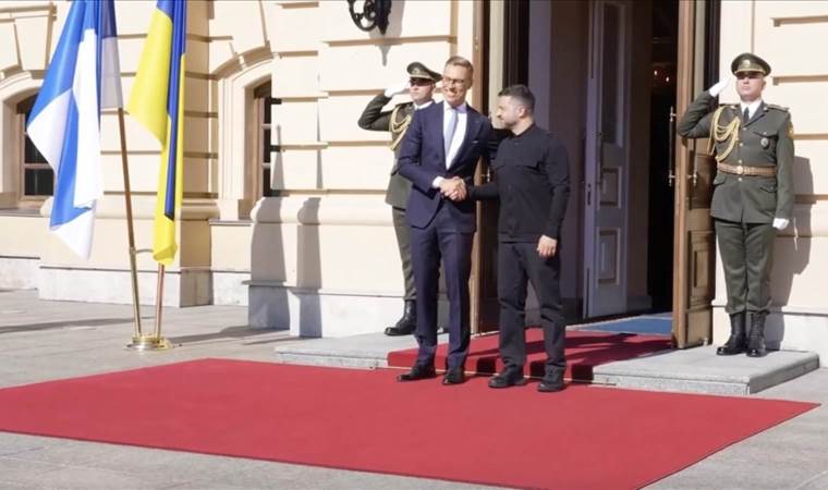 Finnish president visits Kyiv for talks with Zelenskyy