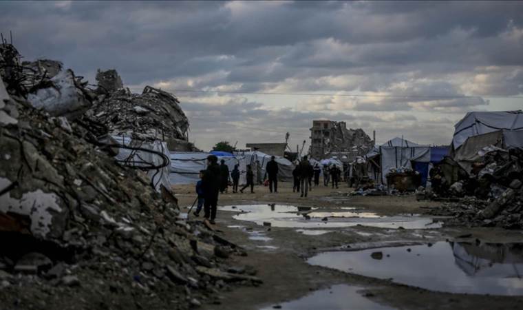Storm kills 5 Palestinians in Gaza as damaged structures