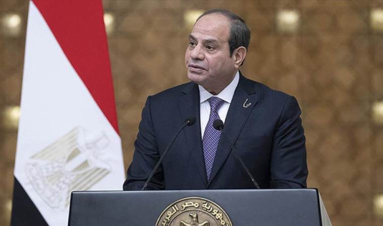 Egyptian president meets UN chief, calls for 'just'