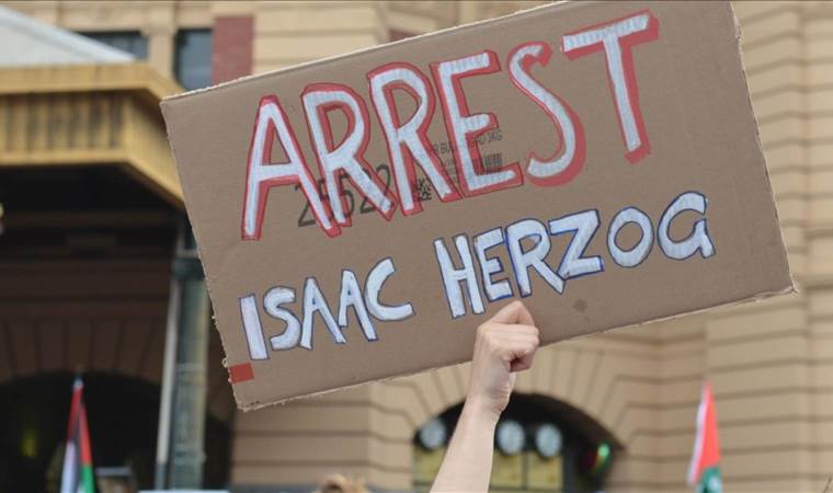 Hundreds protest outside Australia’s parliament against