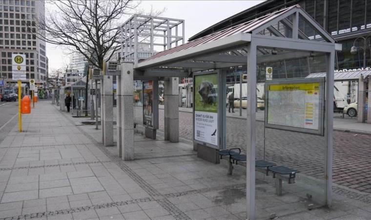 German public transport comes to standstill as workers d