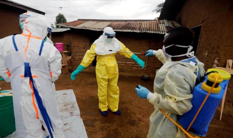 Ebola responders protest in eastern Congo over unpaid Ebola responders protest in eastern Congo over unpaid