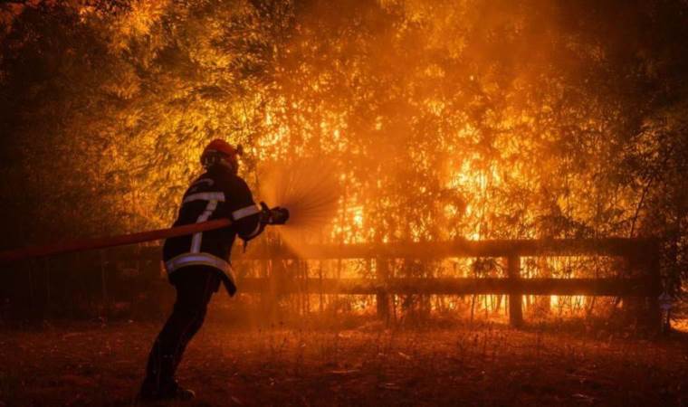 Over 1,300 households left without power amid wildfires