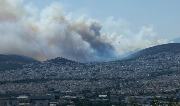 Wildfires force evacuations in Greece as blazes burn near Athens